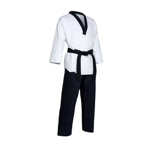 Ventes chaudes - Ensembles d'uniformes de Taekwondo de haute qualité, logo personnalisé, 100% coton, couleur et taille personnalisées, respirant et durable - Product Image 1