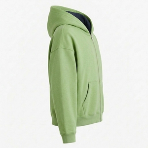 Service OEM, Taille OEM, Fabricant sous Marque Privée, Vente en Gros, Sweats à Capuche Zippés pour Hommes, Qualité Premium, Sweat-shirt en Polaire Entièrement Zippé, Logo Personnalisé - Product Image 2