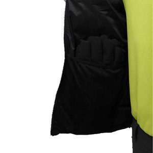 Blouson matelassé coupe-vent à capuche pour homme - Léger, écologique, résistant à l'eau, tricoté, fermeture éclair unie, style streetwear - Product Image 4