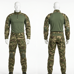 Uniforme tactique pour hommes 245 GSM Ripstop Poly Coton Camouflage désertique avec panneaux renforcés, broderie personnalisée, étiquette tissée - Product Image 6