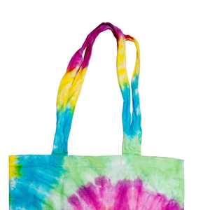 Special Shapes Tie Dye Canvas Cotton <b>Bag</b> Foldable Tote Storage Shopping Portable Reusable And Washable Low Price - Product Image 4