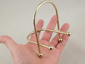 Décoration d'intérieur : Chevalet de présentation autoportant en métal doré, réglable, pour décoration de sol et de mariage - Product Image 5