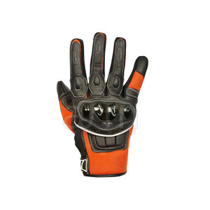 Breathable Fabric Men Motorbike Racing Gloves Factory Manufacture 100% Leather Made Riding Gloves - Product Image 4
