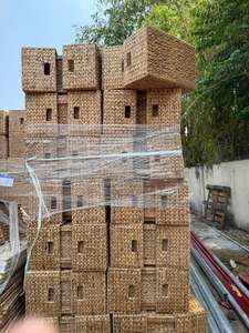 Panier en jacinthe d'eau du Vietnam, matériau en fibre végétale naturelle pour organiser les vêtements, les jouets, les serviettes, le linge et les articles ménagers - Product Image 4