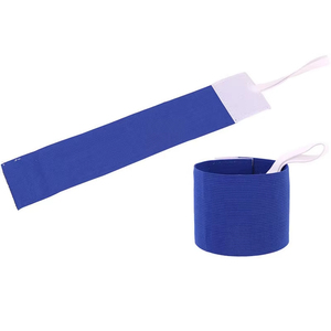 Brassard de capitaine de football élastique en laine multicolore pour adultes – Doux et idéal pour l'entraînement - Product Image 4