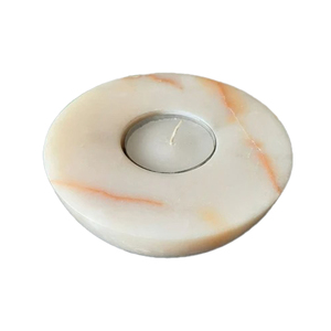 Home Decor New Style Luxury Hotel Home Decoration Candle Stand <b>Jar</b> Premium Quality Onyx Natural <b>Marble</b> Candle Holder - Product Image 4