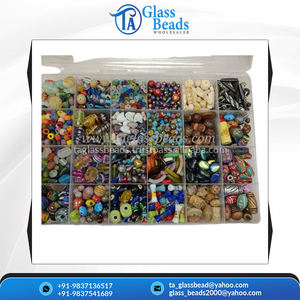 Top Quality TAGB <b>Blue</b> Crystal Lampwork & Glass Beads Set for DIY Bracelet Pendant <b>Necklace</b> Making Supplies - Product Image 5