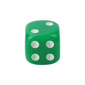 Solid Colour Square <b>dice</b> D6 16mm Right Angle Resin Bulk <b>Dice</b> Wholesale - Product Image 1