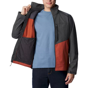 New Fashionable Long Sleeve Custom Design Hooded Canvas Men's Windbreaker Jacket Breathable Lightweight - Product Image 5