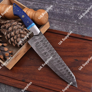 OEM ODM Damascus Steel Full Tang Chef <b>Knife</b> Honeycomb Resin Handle Razor <b>Sharp</b> Japanese Style Elegant Gift Box Best Price - Product Image 4