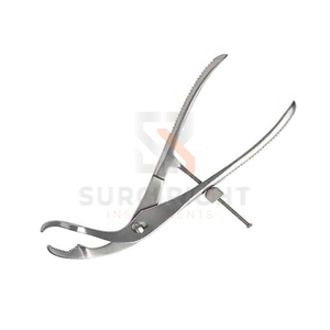 Pinces à os à mâchoires étroites de haute qualité certifiées CE Classe I pour la reconstruction orthopédique des fractures et la chirurgie traumatique - Product Image 3