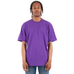 T-shirts décontractés pour hommes à col rond, coupe ample, 7,5 oz, en coton épais respirant, imprimés en sérigraphie, vente en gros, qualité supérieure, vierges - Product Image 4
