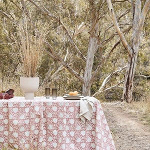 Mantel de Lino y Algodón con Estampado Floral, Estilo Minimalista, Lavable, para Uso Doméstico - Product Image 6