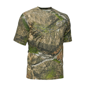 ผู้ผลิตเสื้อผ้าลำลองสตรีทแวร์แบบ OEM เสื้อยืดผู้ชายสีพื้น พิมพ์ลายแบบซับลิเมชั่นตามสั่ง ระบายอากาศได้ดี เป็นมิตรกับสิ่งแวดล้อม เหมาะสำหรับการล่าสัตว์ - Product Image 2