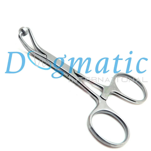Pinza de sujeción Backhaus de 11 cm, manual, de acero inoxidable, para instrumentos quirúrgicos veterinarios reutilizables - Product Image 6