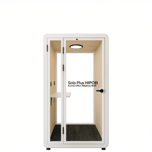 Cabine téléphonique acoustique Solo Plus HIPOD pour bureau, cabines de réunion modernes pour bureau avec une excellente isolation acoustique - Product Image 2