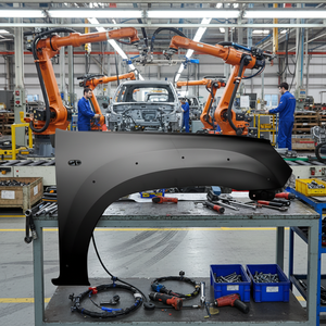 Nouveaux garde-boue avant gauche et droit en acier d'origine OEM UH71-52-111A pour BT50 2006-2026, ensemble de remplacement - Product Image 1