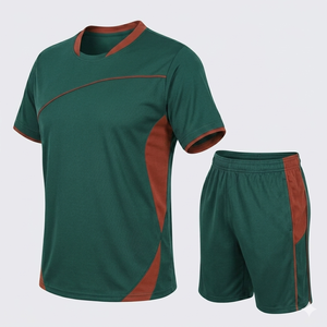 Camiseta de Fútbol con Cuello en V Estampada para Hombre |   Equipación de Fútbol de Secado Rápido 100% Poliéster |   Uniforme de Equipo Personalizado OEM - Product Image 5