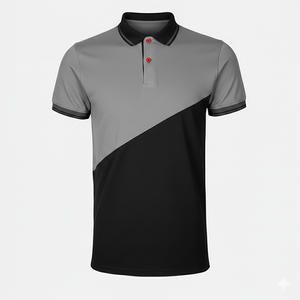 เสื้อเชิ้ตแขนสั้นสำหรับฤดูหนาว คอริบบ์ แขนจั๊มพ์ ผ้าฝ้าย 100% แห้งเร็ว แฟชั่นสำหรับผู้ชาย ผลิตจากโรงงานเสื้อผ้า - Product Image 5