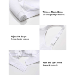 บราโยคะสำหรับผู้หญิงคุณภาพเยี่ยม รองรับแรงกระแทกสูง ระบายอากาศได้ดี เป็นมิตรกับสิ่งแวดล้อม ปรับแต่งได้ บราออกกำลังกายผ้าสแปนเด็กซ์/โพลีเอสเตอร์ด้านหน้า - Product Image 5