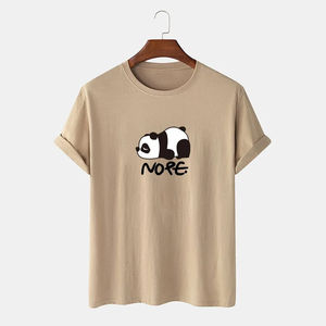 Camiseta Formal de Hombre de Primera Calidad, 100% Algodón, 300 Gramos, Logotipo Personalizado, Estampado en Relieve 3D, Diseño Sólido, Corte Holgado - Product Image 4