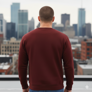 Sudadera de Mezcla de Algodón, 12 Colores Disponibles, Gramaje Pesado 260-280, Estilo Casual Ecológico, Diseño Sólido Personalizable Digitalmente - Product Image 4