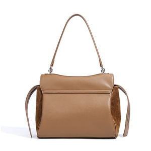 Bolsos Tote de Cuero Genuino para Mujer, Diseño Moderno, Cierre de Cremallera, Bolsos Cruzados de Hombro, Colores y Tamaños Personalizables - Product Image 4
