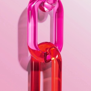 Eslabones de Cadena de Resina Epoxi Transparente Artística de Alta Calidad, Multicolores, Tamaño Personalizado, Hechos a Mano, para Colgar en la Pared, Manualidades DIY - Product Image 6