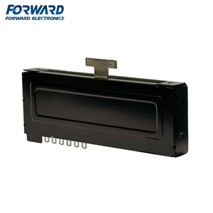 โพเทนชิโอมิเตอร์แบบเลื่อนเชิงเส้น RF45Z12A95 โมดูลเซ็นเซอร์วัดตำแหน่งและการเคลื่อนที่ ความต้านทาน 10-500K ฟิล์มคาร์บอน 45 มม. - Product Image 1