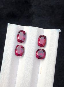 Pierre précieuse grenat naturel 6,65 carats, véritable rouge profond, pierre brute de haute qualité pour la fabrication de bijoux, vente en gros - Product Image 4