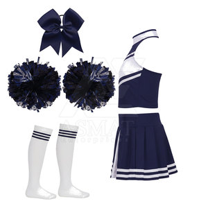 Uniforme de Animadoras Personalizado de Alta Calidad para Mujer, Conjunto Elástico para Baile y Animación en Eventos Deportivos - Product Image 5