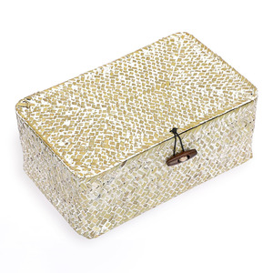 New design seagrass boxes organizing containers lowest cost sea grass <b>box</b> for candles & gifts - Product Image 1