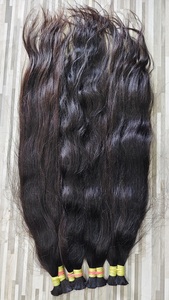 Extensions de cheveux humains Remy naturels non transformés du sud de l'Inde cheveux vierges de l'Inde - Product Image 5