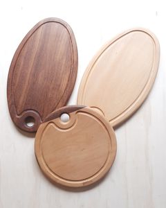 Planche à découper en bois de style rustique pour la décoration de cuisine de ferme, planche à découper et à servir multifonctionnelle - Product Image 1