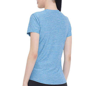 เสื้อยืดผู้หญิงเนื้อผ้านุ่ม ระบายอากาศได้ดี ผ้าฝ้าย 100% เสื้อยืดเปล่า ระบายอากาศได้ดี แขนสั้น เสื้อยืดผู้หญิงแบบหนา รับสั่งทำ - Product Image 2