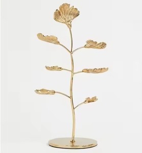 Tabletop Metal Jewelry Stand Premium Jewelry Rack for Necklace Earrings Bracelet Ring <b>Dressing</b> <b>Table</b> Dresser Display Home Decor - Product Image 2