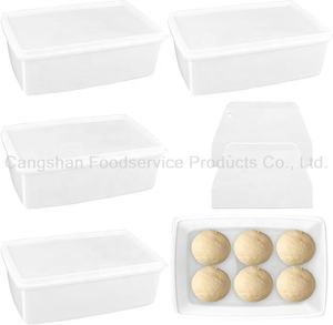Boîte à pâte à pizza en plastique écologique Henry Foodservice 65,5x45,5 cm, boîte à pâte durable PDB-02/03/06 - Product Image 5