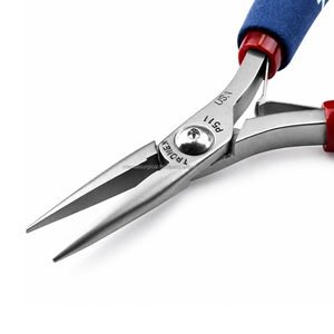 Pince à bec longue de qualité supérieure à mâchoires lisses pour la fabrication de bijoux, outil de perlage de précision en acier inoxydable, marque personnalisée OEM, vente en gros - Product Image 4