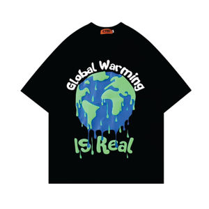 เสื้อเชิ๊ตผู้ชายวินเทจโอเวอร์ไซส์พิมพ์ลายเสื้อเชิ๊ตสีแทนทรงหลวมปักลายสตรีทเสื้อยืดสำหรับผู้สูงอายุ - Product Image 2