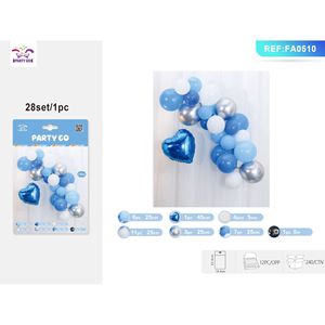 Paquete de 20 Globos de Látex Mate de Alta Calidad, Diseño Largo y Elegante para Decoración de Fiestas - Product Image 2
