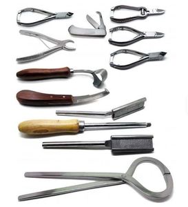 ชุดเครื่องมือตรวจวัดกีบม้าสำหรับสัตวแพทย์ 10 ชิ้น ทำจากสแตนเลสสตีล แบบใช้มือ ระดับ Class I สำหรับงานทั่วไป - Product Image 4