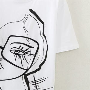 Wholesale Custom Logo Summer Appliques High Quality Cotton <b>Acid</b> Wash T-Shirt Oversized <b>Drop</b> Shoulder Heavyweight Shirt Custom - Product Image 3