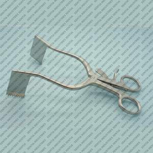 Rétracteur de laminectomie Meyerding en acier inoxydable allemand 25×60 mm, lame dentée, instruments chirurgicaux pour la colonne vertébrale et l'orthopédie - Product Image 4