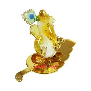 Cadeaux Ganesha Cadeaux de mariage Cadeaux de retour, Décoration intérieure Ganesha Murty, Glass Idol, Car Dashboard Ganesha, Crystal Ganesha - Product Image 5