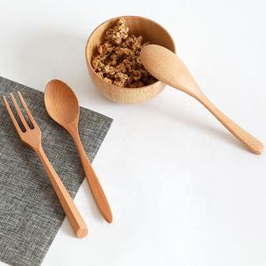 Handmade Wooden <b>Spoons</b> Oval Shape Rustic Design Polished Natural Wood Kitchen Utensils for Cooking and <b>Serving</b> Natural Crafts - Product Image 2