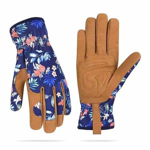 Gants de jardinage en similicuir de qualité supérieure, protection des mains pour la sécurité industrielle, activités de plein air, gants de travail durables - Product Image 1