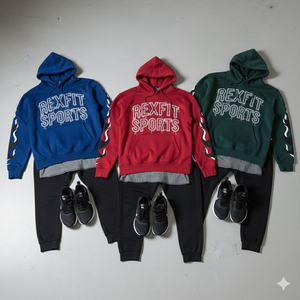 Sweat-shirts à capuche zippés en molleton français de haute qualité, best-sellers, personnalisables avec impression sérigraphique, poids lourd 500 GSM, disponibles en différentes couleurs - Product Image 2