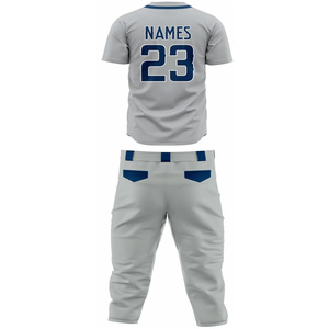 Fournisseur en gros de maillots d'équipe sublimés haut de gamme et de pantalons de baseball assortis, uniformes de baseball personnalisés pour équipes en vente - Product Image 3