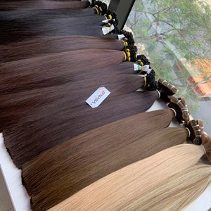ผมแท้เวียดนาม 100% คุณภาพสูง ราคาส่ง แบบเทปติด  ยี่ห้อ Remy  มีสีให้เลือก # 1 ถึง # PLA แบบเต็มความยาว - Product Image 1