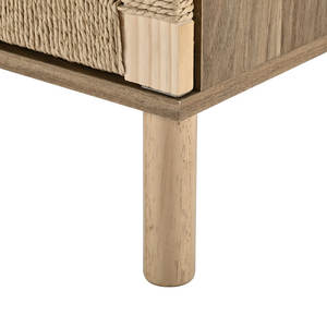 Buffet vietnamien DreamCraft de 31,5 pouces avec portes élégantes en rotin de papier - Product Image 6